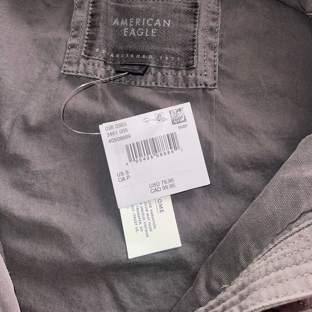 Grey Utility Jacket - Picture 4 of 4
